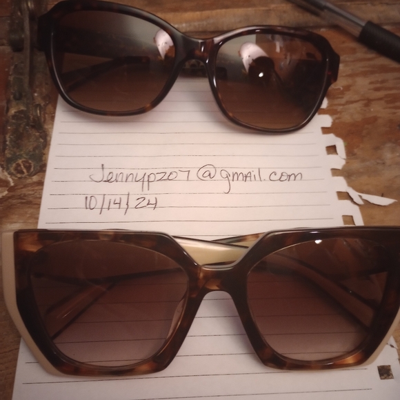 Prada Acetate Sunglasses SPR 15W Tortoise Caramel Powder - Picture 11 of 11